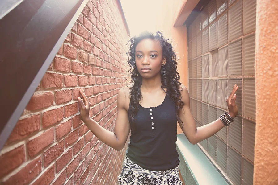 Portrait photography sample